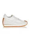 Loewe Low-top Sneakers With Contrast Rubber Sole In White