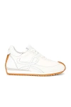 Loewe Sneakers Flow Runner In Soft White