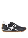 Loewe Flow Runner Sneakers Rubber Outsole In Black