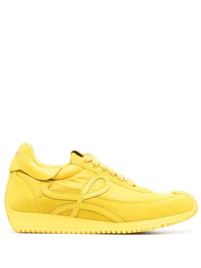Loewe Flow Runner Sneakers In Yellow