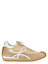 Loewe Womens Cream Comb Flow Runner Monogram Woven Low-top Trainers In Beige