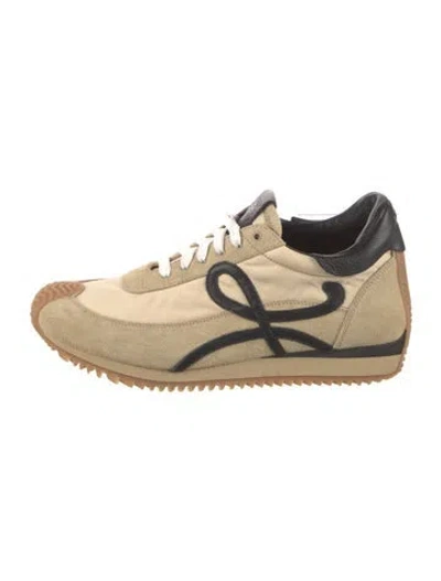 Pre-owned Loewe Flow Runner Sneakers In Brown