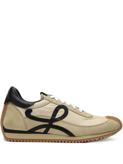 Loewe Flow Runner 2.0 Suede-trimmed Shell Sneakers In Multi