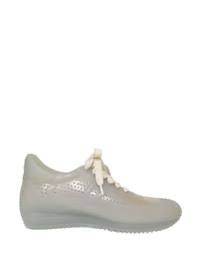 Pre-owned Loewe Flow Runner Sneakers In Gray