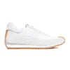 Loewe White Flow Runner Sneakers In White