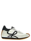 Loewe Flow Runner Monogram-embroidered Suede Low-top Trainers