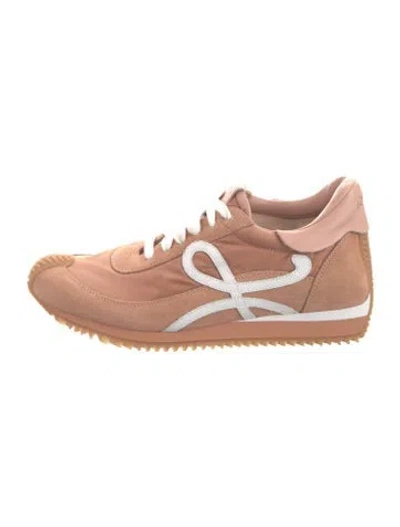 Pre-owned Loewe Flow Runner Sneakers In Neutrals