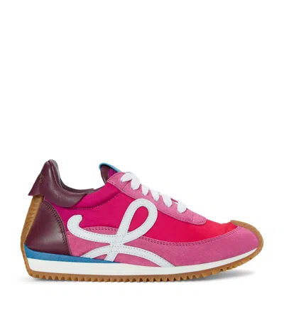 Loewe Flow Runner Sneakers In Pink