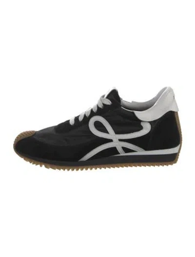 Pre-owned Loewe Flow Sneakers In Black