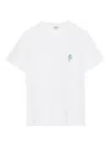 Loewe Floral-embroidered Short-sleeved T-shirt In Multi