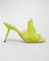 Loewe Petal Flower Sandal In Pvc In 4800 Lime