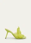 Loewe Petal Flower Sandal In Pvc In 4800 Lime