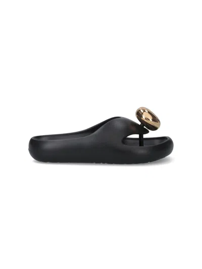 LOEWE 'FOAM PEBBLE' THONG SANDALS