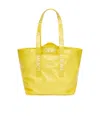 Loewe Fold Shopper In Paper Calfskin In Yellow