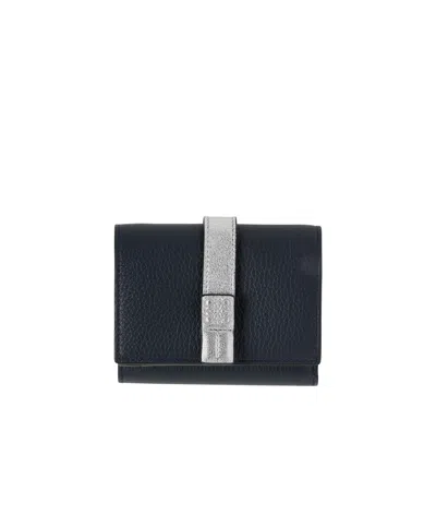 Loewe Folding Wallet In Black
