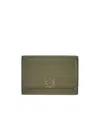 Loewe Folding Wallet In Green