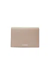 Loewe Logo Book Wallet In Nude