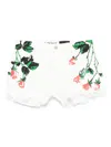Loewe Foral-print Shorts In White
