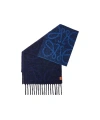 Loewe Fringed Scarf In Black