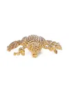 Loewe Frog Brooch In Gold