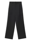 Loewe Front-pocket Wool Trousers In Black