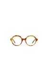 Loewe Round-frame Acetate Glasses In Brown