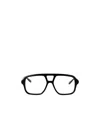 Loewe Slim Aviator-frame Acetate Glasses In Black