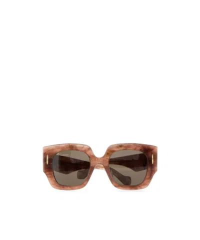 Loewe Full Frame Sunglasses In Brown