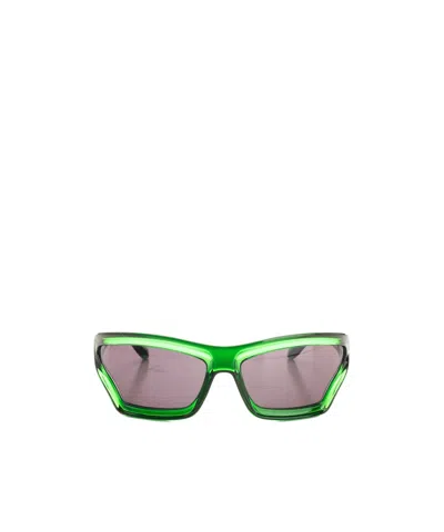 Loewe Full Frame Sunglasses In Green