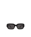 Loewe 51mm Rectangular Sunglasses In Black