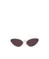 Loewe Lunettes De Soleil Shooting Star En Acier Inoxydable In Blue