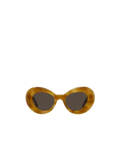 Loewe Full Frame Sunglasses In Brown