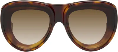 Loewe Full Frame Sunglasses In Brown