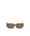 Loewe Full Frame Sunglasses In Brown