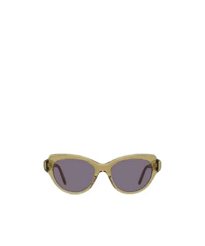 Loewe Full Frame Sunglasses In Green