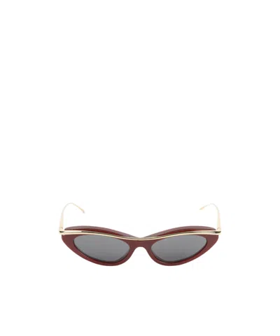 Loewe Whirl Cat Eye Sunglasses In Gray