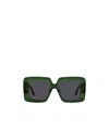 Loewe Full Frame Sunglasses In Green