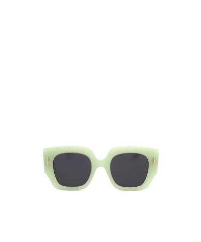 Loewe Full Frame Sunglasses In Green