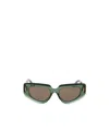 Loewe Full Frame Sunglasses In Orange