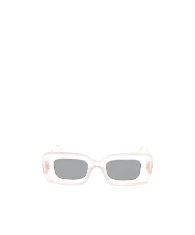 Loewe Full Frame Sunglasses In White