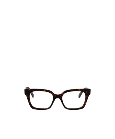Loewe Full-rimmed Glasses In Brown