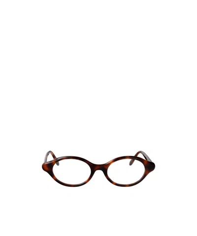 Loewe Full-rimmed Glasses In Brown