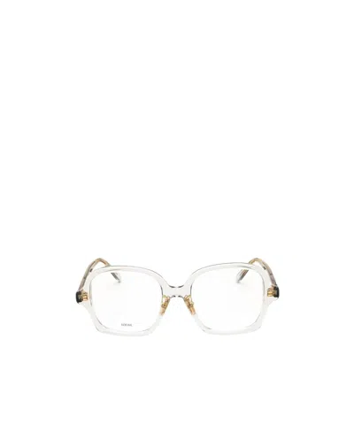 Loewe Full-rimmed Glasses (with Non-prescription Lenses) In Transparent