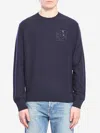 Loewe Embroidered Wool-blend Sweater In Multi