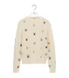 Loewe X Louis Wain Embroidered Wool Sweater In White