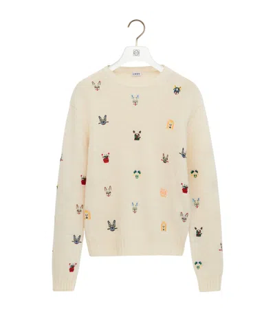 LOEWE FUTURIST CATS SWEATER