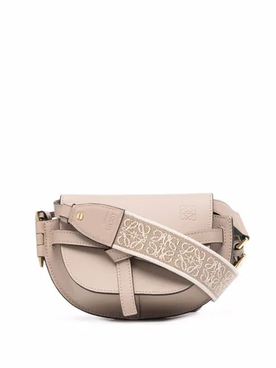 Loewe Gate Dual Mini Leather Crossbody Bag