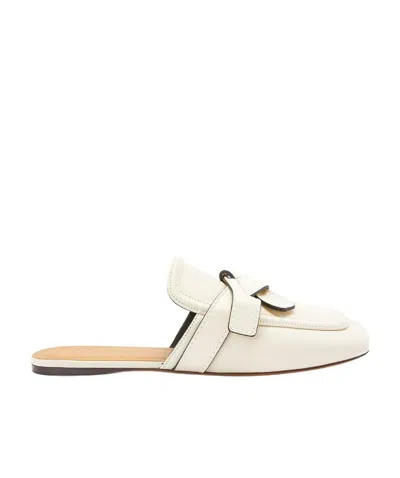 Loewe Gate Flat Mule In Calfskin