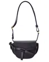 Loewe Gate Mini Dual Leather Crossbody In Black