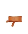 Loewe Gate Wide Belt In Brown